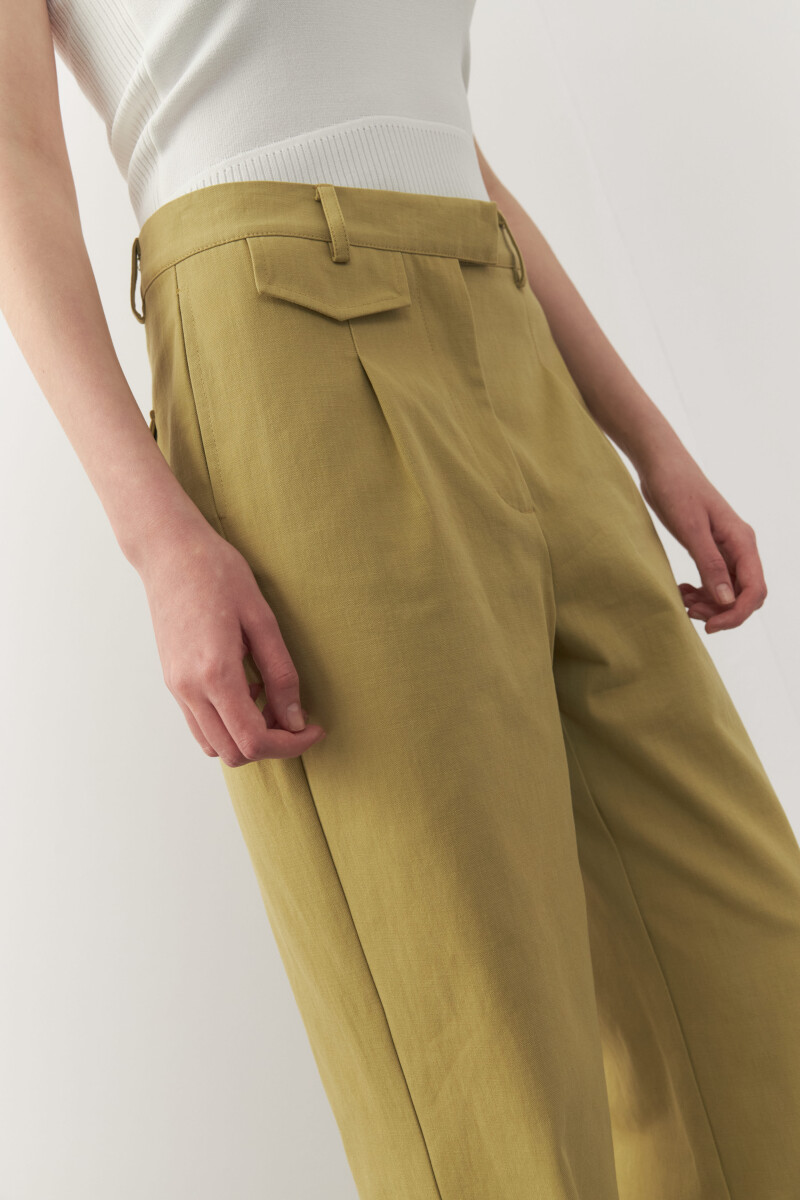 PANTALON YOLAN Verde Musgo