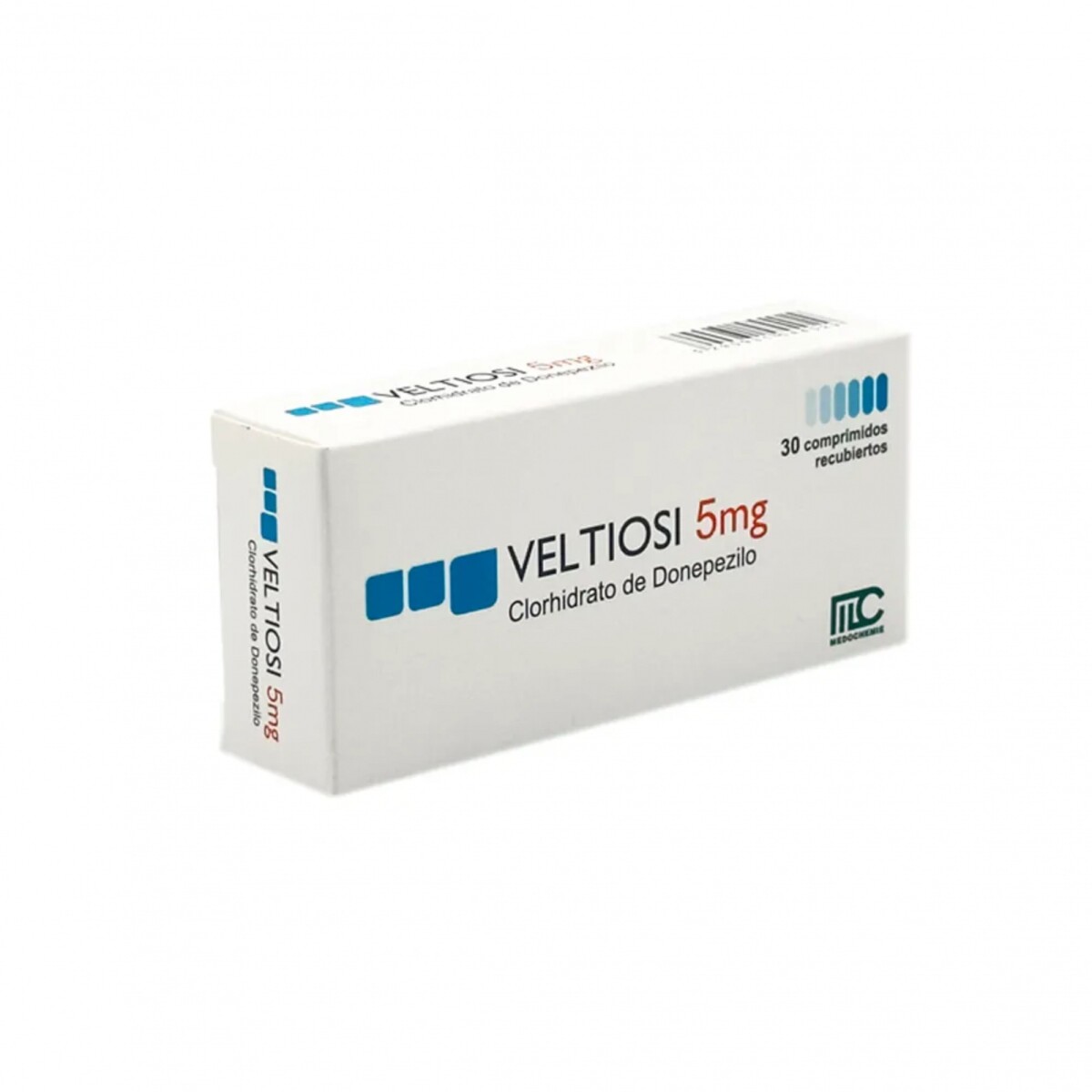 VELTIOSI 5 MG CJ X 30 COMPR. 
