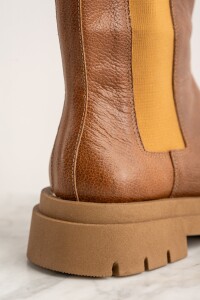 Bota Cuero Marron