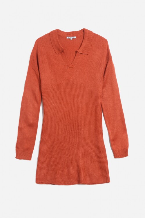 Sweater cuello polo LACRE