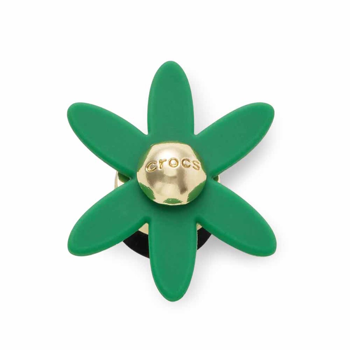 Jibbitz Retro Green Spinner Flower 