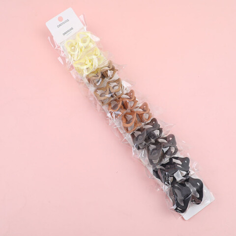 Pinzas x2 para el cabello 5 colores Pinzas X2 Para El Cabello 5 Colores