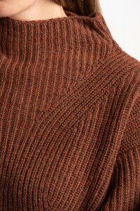 Polera Lana Marron