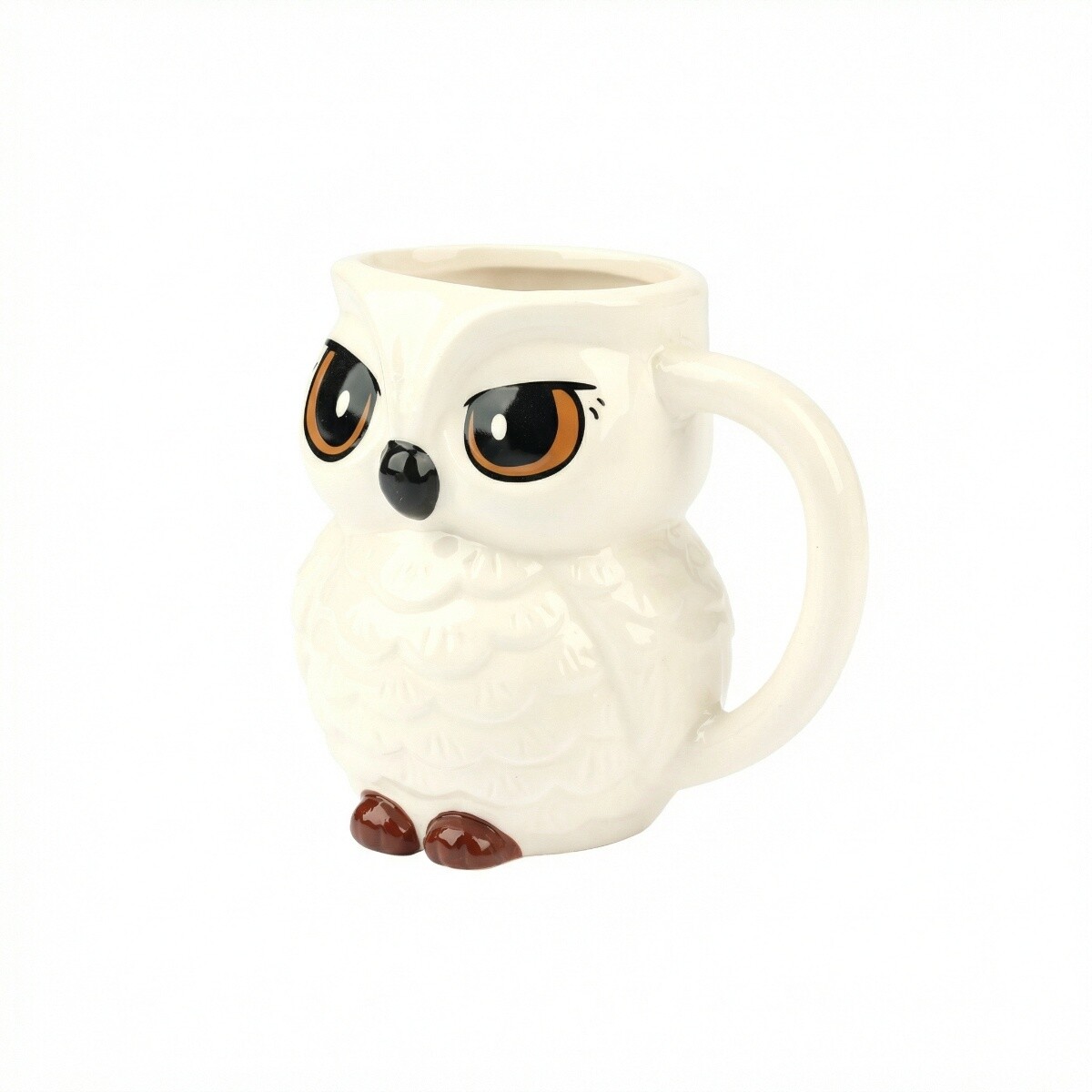 TAZA CON DISEÑO DE BUHO 