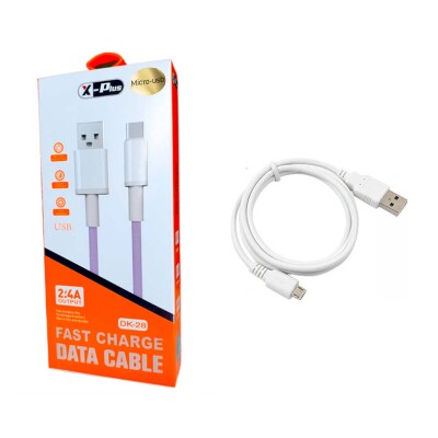 Cable celular DK-28 reforzado micro USB Cable celular DK-28 reforzado micro USB