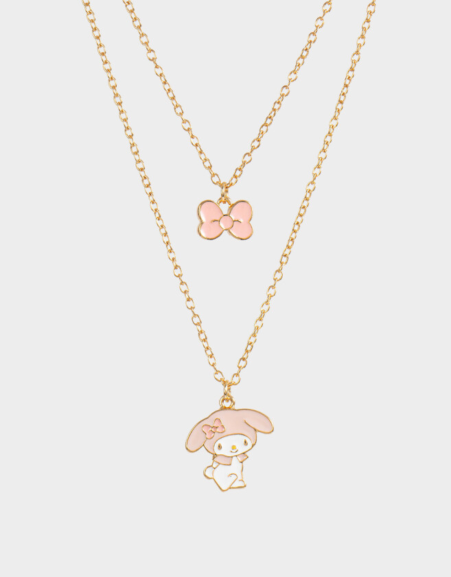 Collares Infantiles Collar Multicadena "my Melody" - Combinacion Tricolor