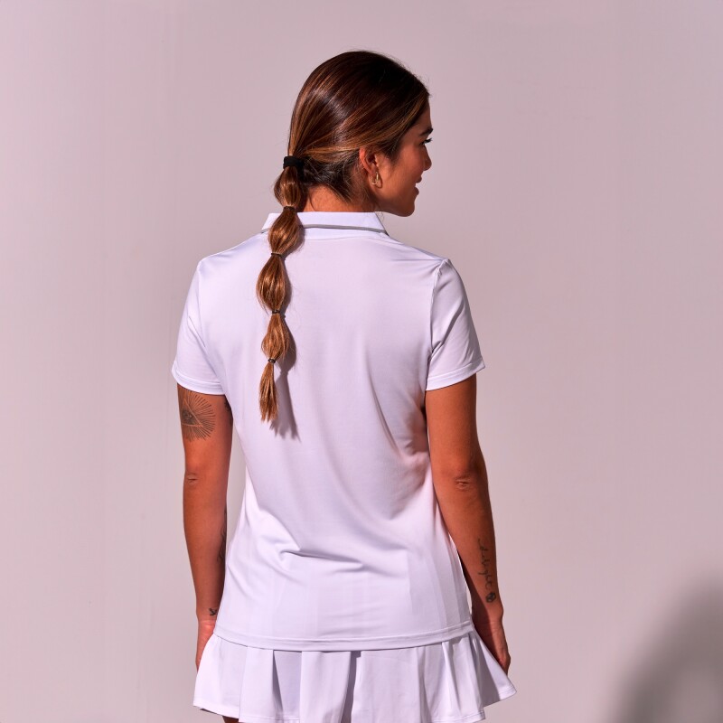 Polo Sophia de Mujer Blanco
