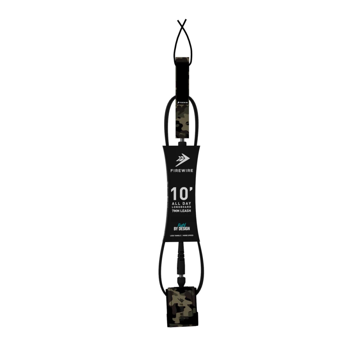 Leash - Firewire - All Day - - 10ft 7mm - Longboard - Camouflage 