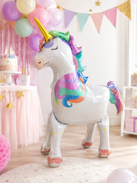 GLOBO UNICORNIO MULTICOLOR