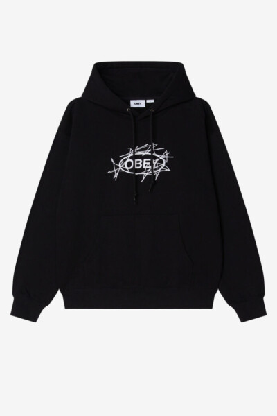 OBEY STARS HOOD Negro