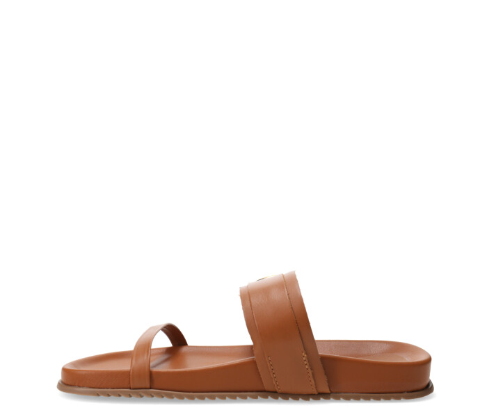 Sandalias de Mujer Miss Carol Slides Marrón Caramelo