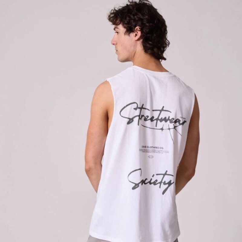 Musculosa RUNDA Dixie Blanco