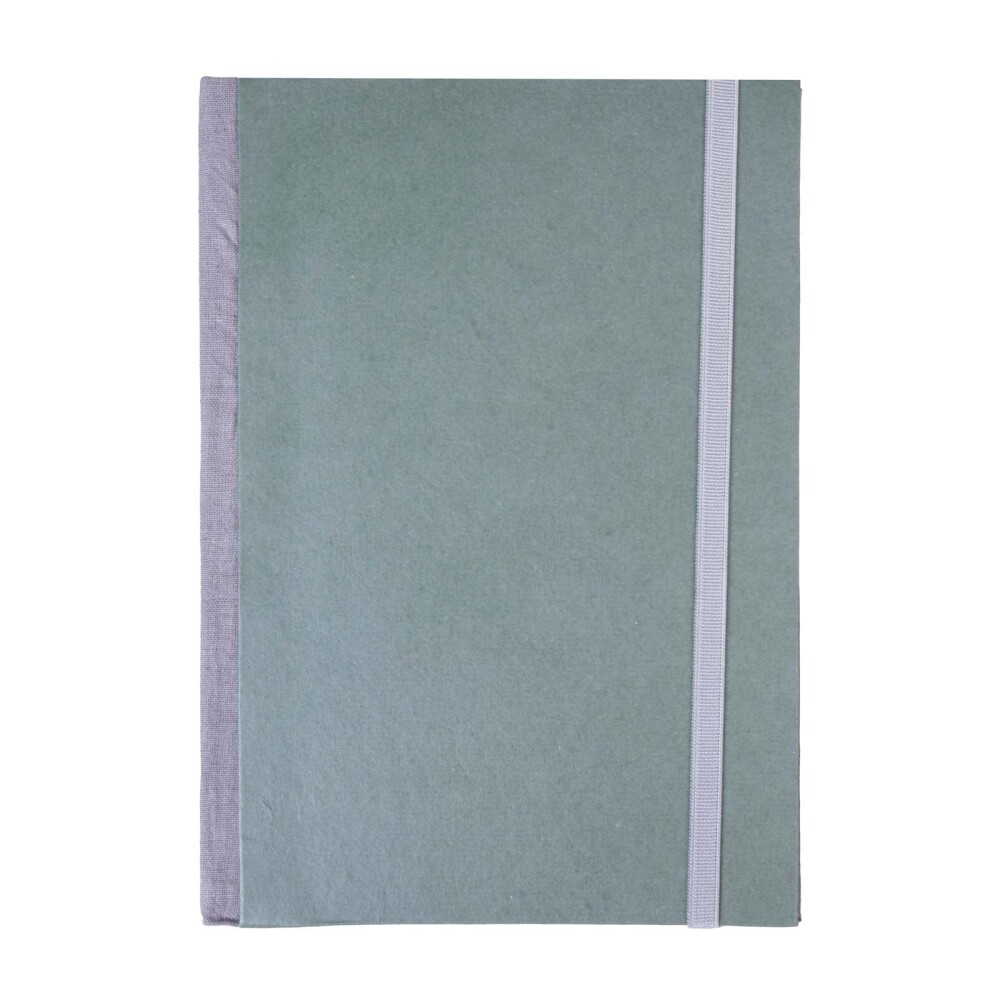 LIBRETA 144 HOJAS PAPEL VERDE LINO