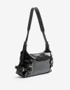 City Cartera City Hebillas - Negro