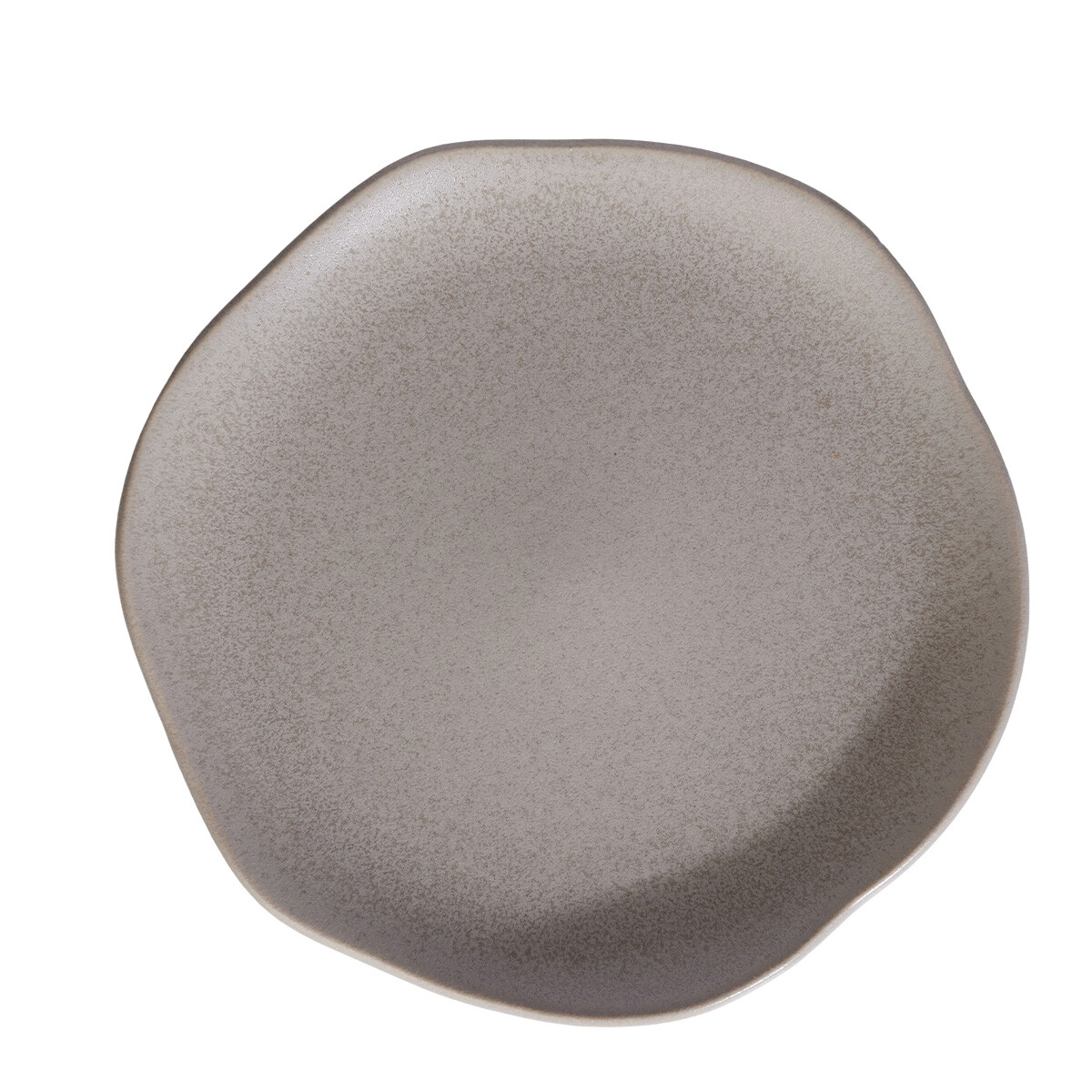 Plato pando 26.2 cm Concreto 