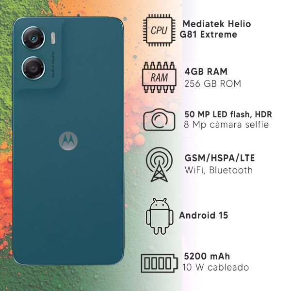 Motorola G06 4/256gb 4g AZUL