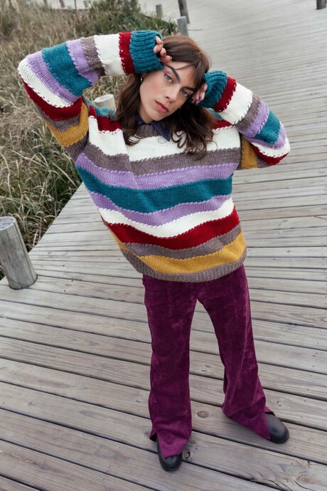 Sweater Funny Multicolor