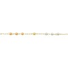 Pulsera Bolitas -Oro bajo-Sin Piedra-PU8017 sinpiedra