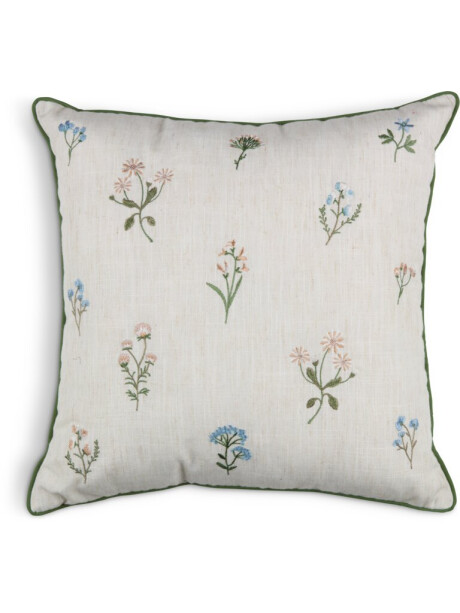 Almohadón VALERIANA 45x45 beige/verde Almohadón VALERIANA 45x45 beige/verde