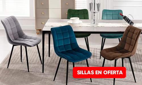 ¡Sillas de comedor en oferta!