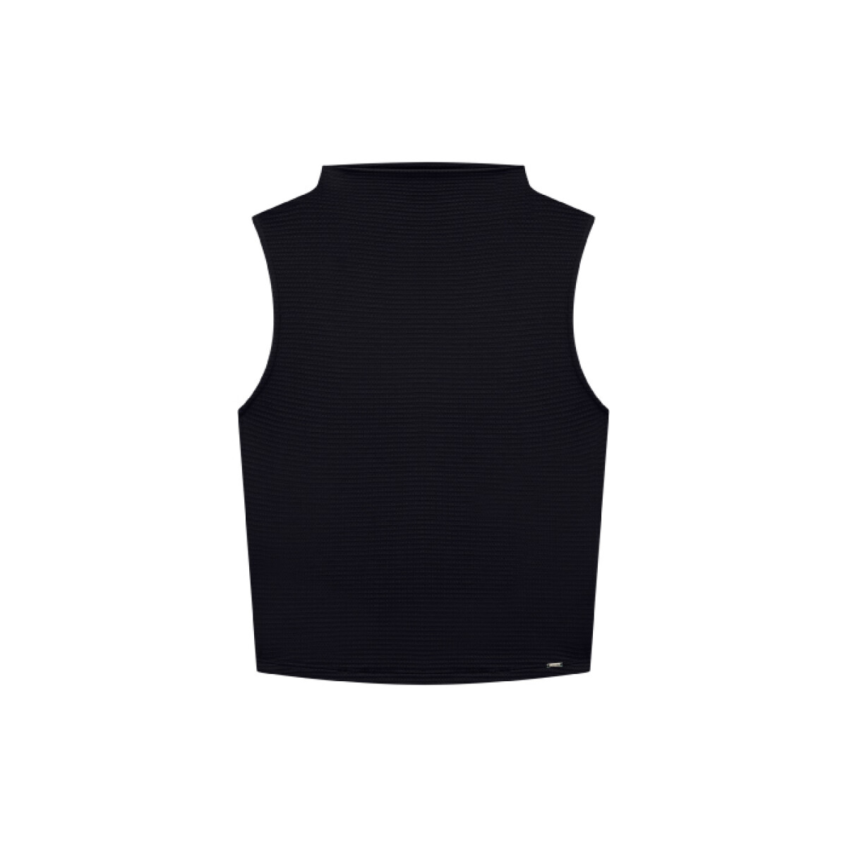 Musculosa Cropped - Negro 