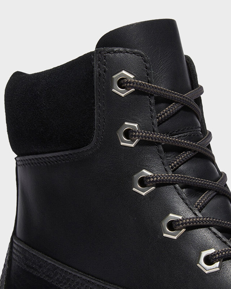 Botas Timberland Premium 6 Inch Waterproof Mujer Black Full Grain