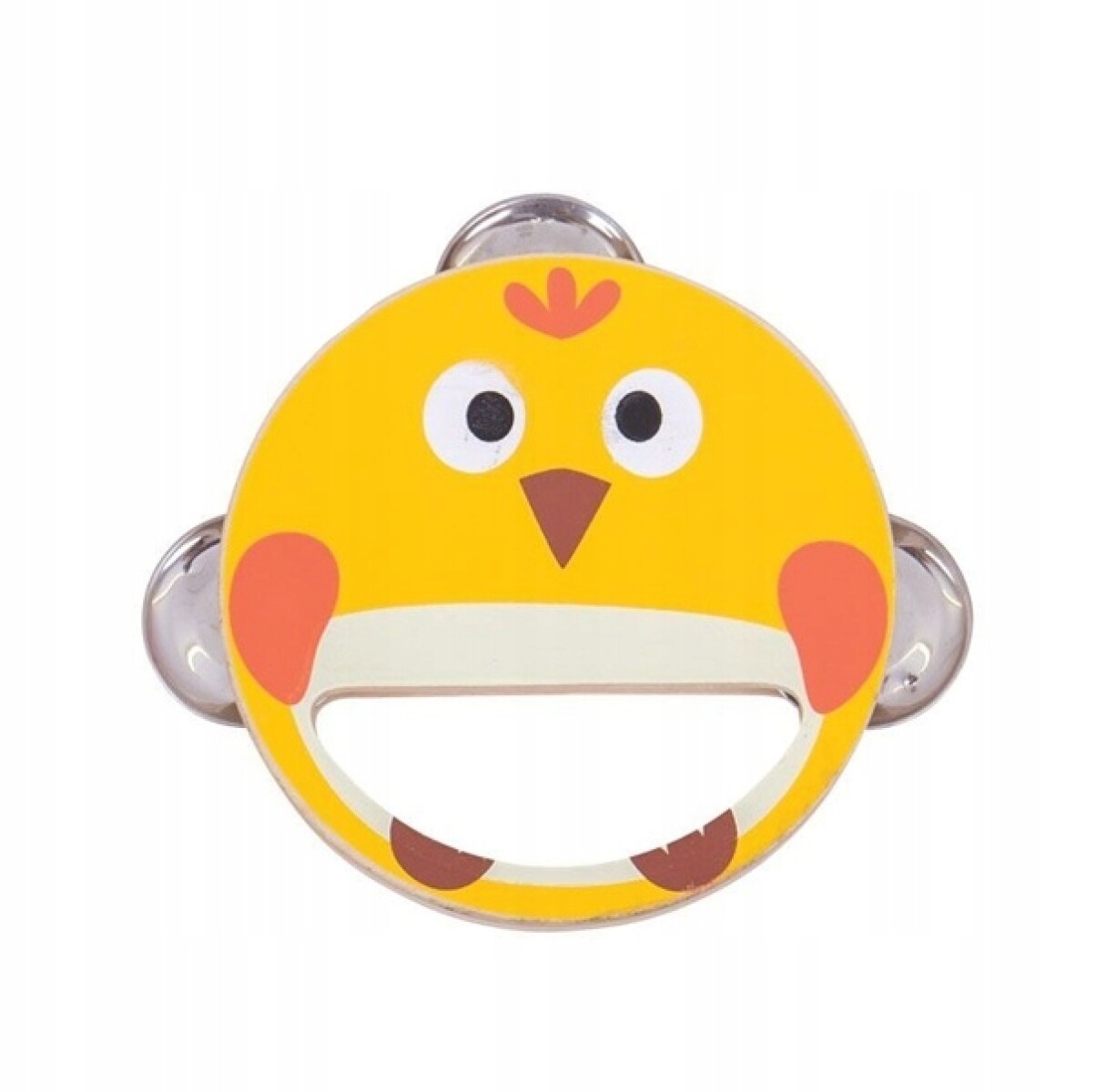 Pandereta de animales - pollo 