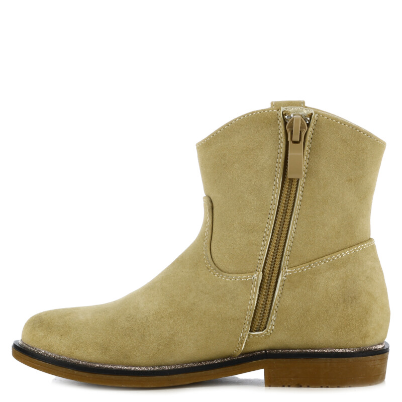Bota de Niña Mini Miss Carol TEXI simil gamuza Beige