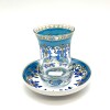 Vaso de té plato cerámica x1 Modelo 2