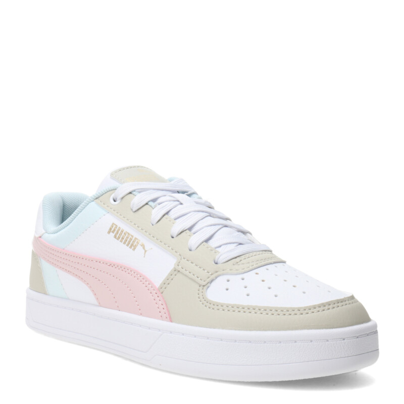 Championes Infantiles Puma Caven 2.0 Junior Blanco - Camel