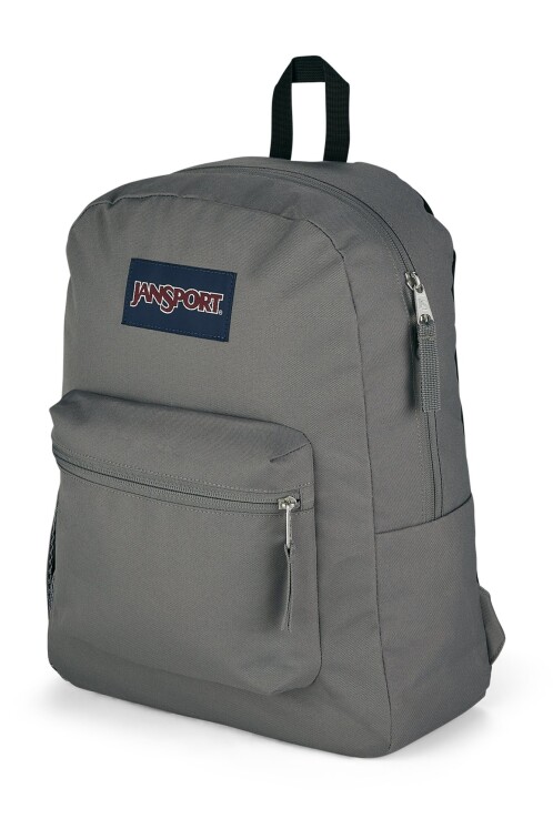 MOCHILA JANSPORT CROSS TOWN GRAPHITE GREY