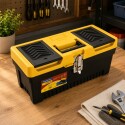 Caja de Herramientas con cierre metalico Tramontina 17" Caja de Herramientas con cierre metalico Tramontina 17"