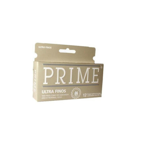 Preservativo PRIME (cajita x12u ) Ultra finos