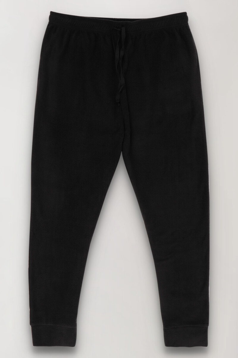 Pantalon polar Negro