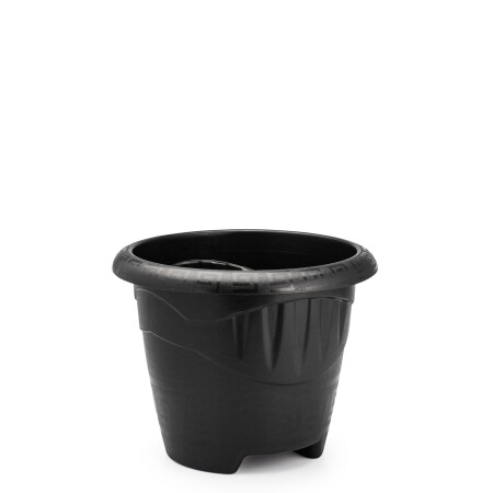 MACETA REDONDA 5 LITROS NEGRO REF 0292 MACETA REDONDA 5 LITROS NEGRO REF 0292