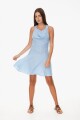 Vestido Delta Celeste
