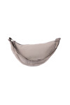 Bandolera ovalada nylon Gris