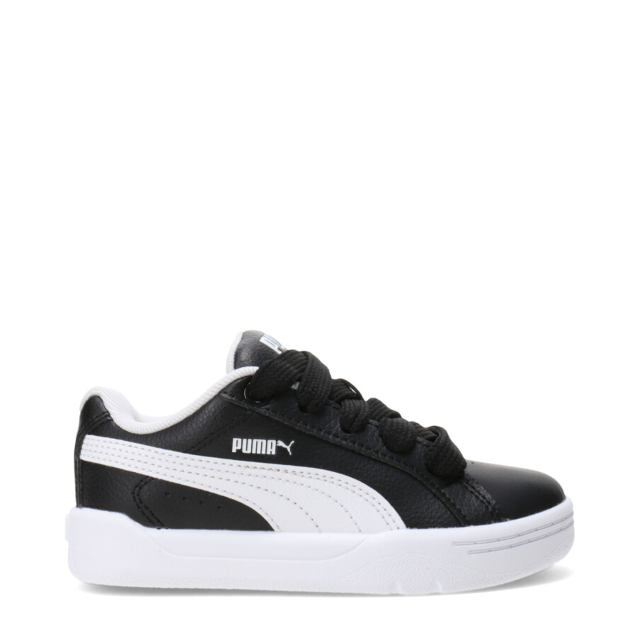 Championes de Niños Puma Park Life Style Easy Ps Negro - Blanco