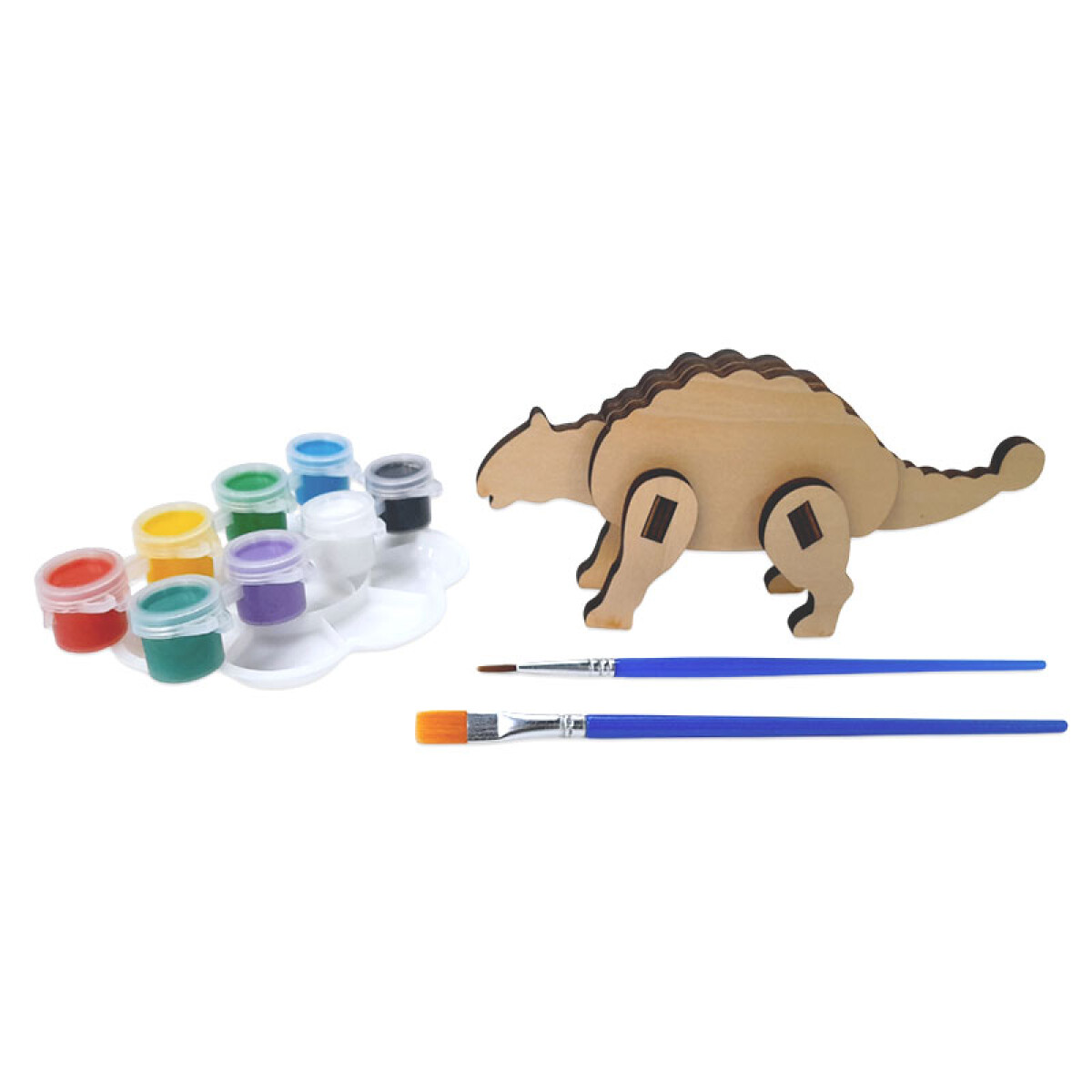 Puzzle dinosaurio de madera para dibujar DIY - Puzzle Dinosaurio De Madera Para Dibujar Diy 