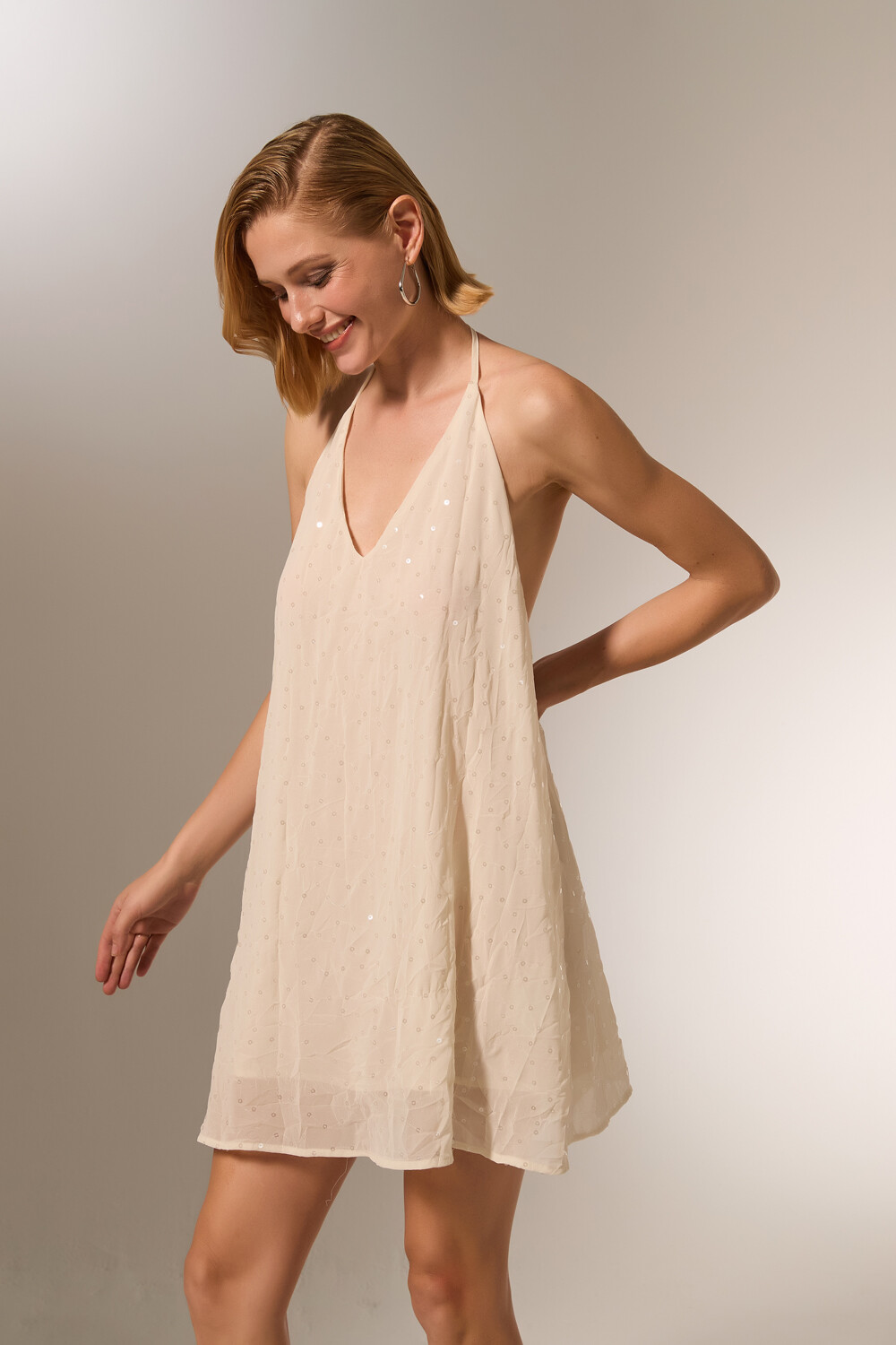 Vestido Yairali Crudo / Natural