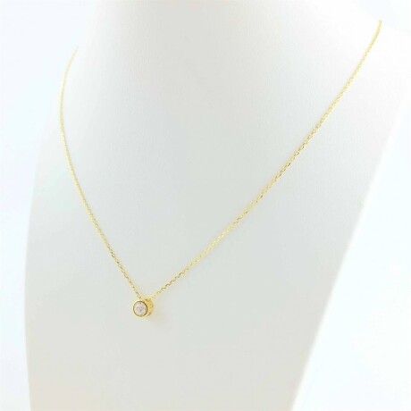 Conjunto de cadena y dije de oro 18 ktes, PUNTO DE LUZ Conjunto de cadena y dije de oro 18 ktes, PUNTO DE LUZ