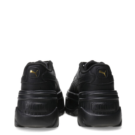 Championes de Mujer Puma Karmen x Negro - Dorado