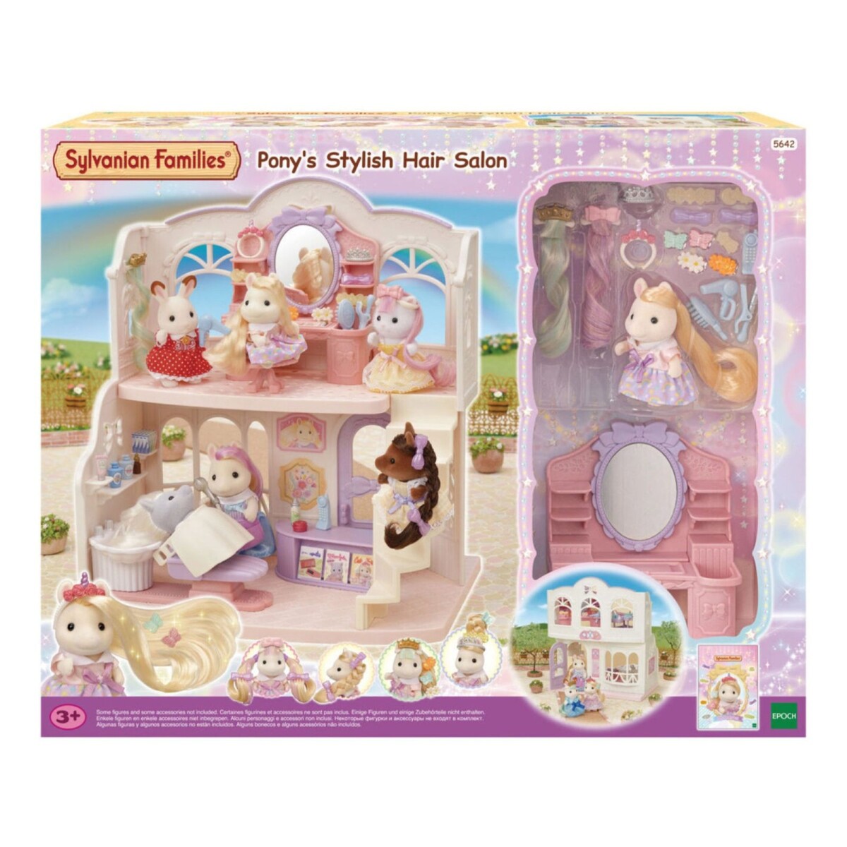 Sylvanian Families Salon De Belleza Pony Muñeco Juguete 