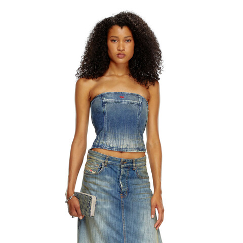Top Para Mujer De-Ville Blue Marine