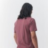Remera Quiksilver Logo Rosa Viejo