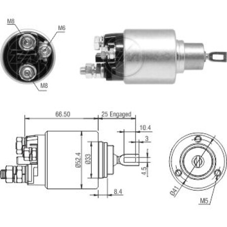 AUTOMATICO DE ARRANQUE FIAT DOBLO IDEA STRADA LINEA PUNTO 07/ 12V BOSCH ZM AUTOMATICO DE ARRANQUE FIAT DOBLO IDEA STRADA LINEA PUNTO 07/ 12V BOSCH ZM