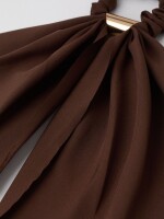 Coletero Con Lazo marron