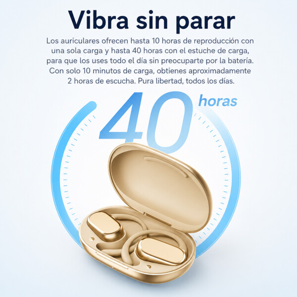 Auriculares Honor Choice Auricular Ows Earbuds AURICULAR HONOR CHOICE OPEN EAR DORADO