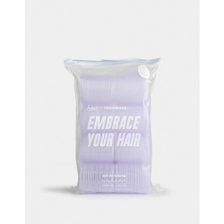 Set De Ruleros Violeta Lila