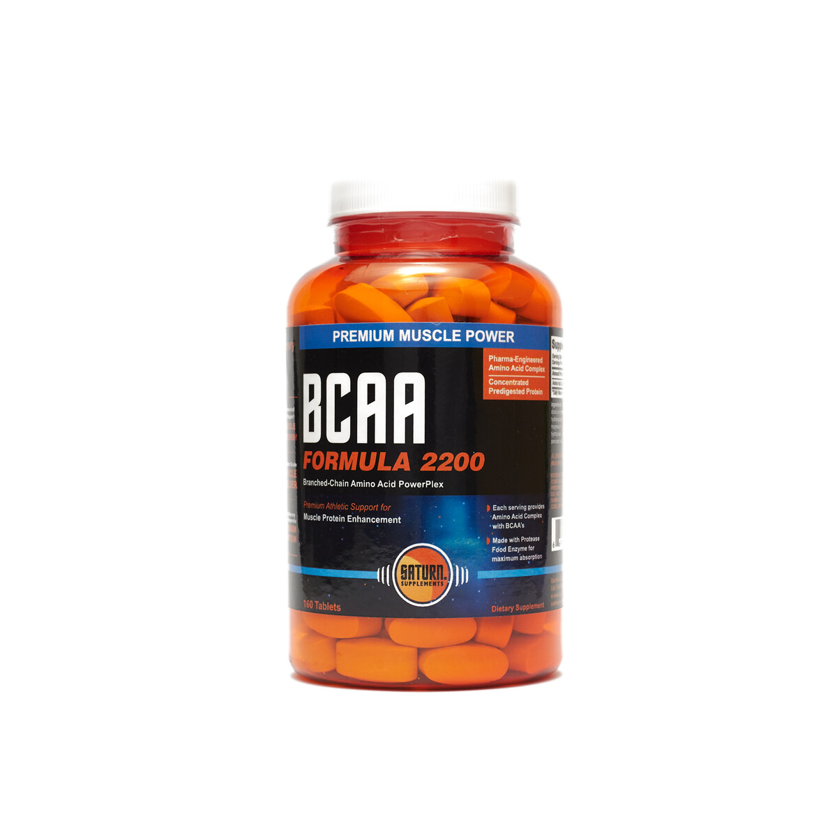 Saturn Supplements BCAA 2200 - 160 tablets 